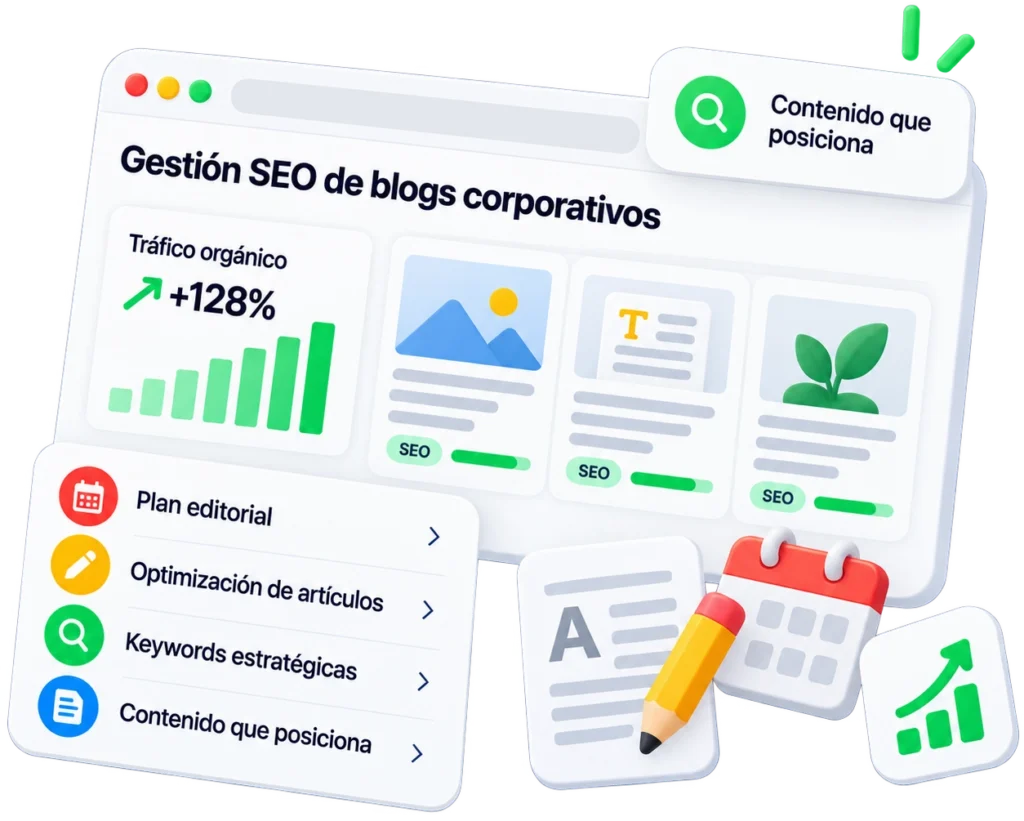 Gestión SEO de blogs corporativos